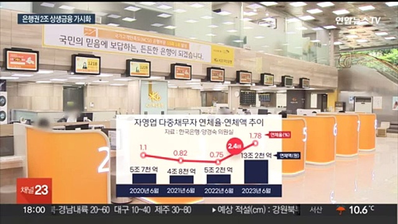 은행권, 자영업자에 최대 150만원 '이자 캐시백' 검토
