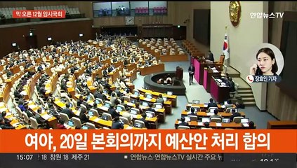 12월 임시국회 곳곳 '뇌관'…예산·쌍특검·청문회 대치
