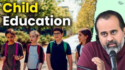 Is education necessary for a child? || Acharya Prashant (2018)