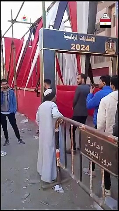 طوابير الناخبين أمام اللجان بالقليوبية انتظار لبدء عملية التصويت