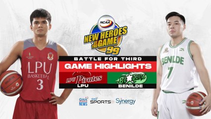 Battle for Third - Benilde vs. LPU (Highlights) | NCAA Season 99