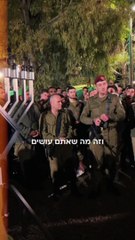 Le chef d'état-major est venu aujourd'hui visiter la brigade Nahal et allumer avec eux la troisième bougie de Hanoukka. Regardez ce qu'il avait à leur dire et la trompette qui l'a surpris