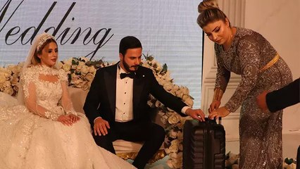 Şanlıurfa'da geline valiz dolusu altın takıldı