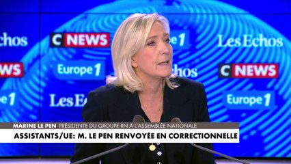 Marine Le Pen : «Ces procès ont vocation à tétaniser les élus»