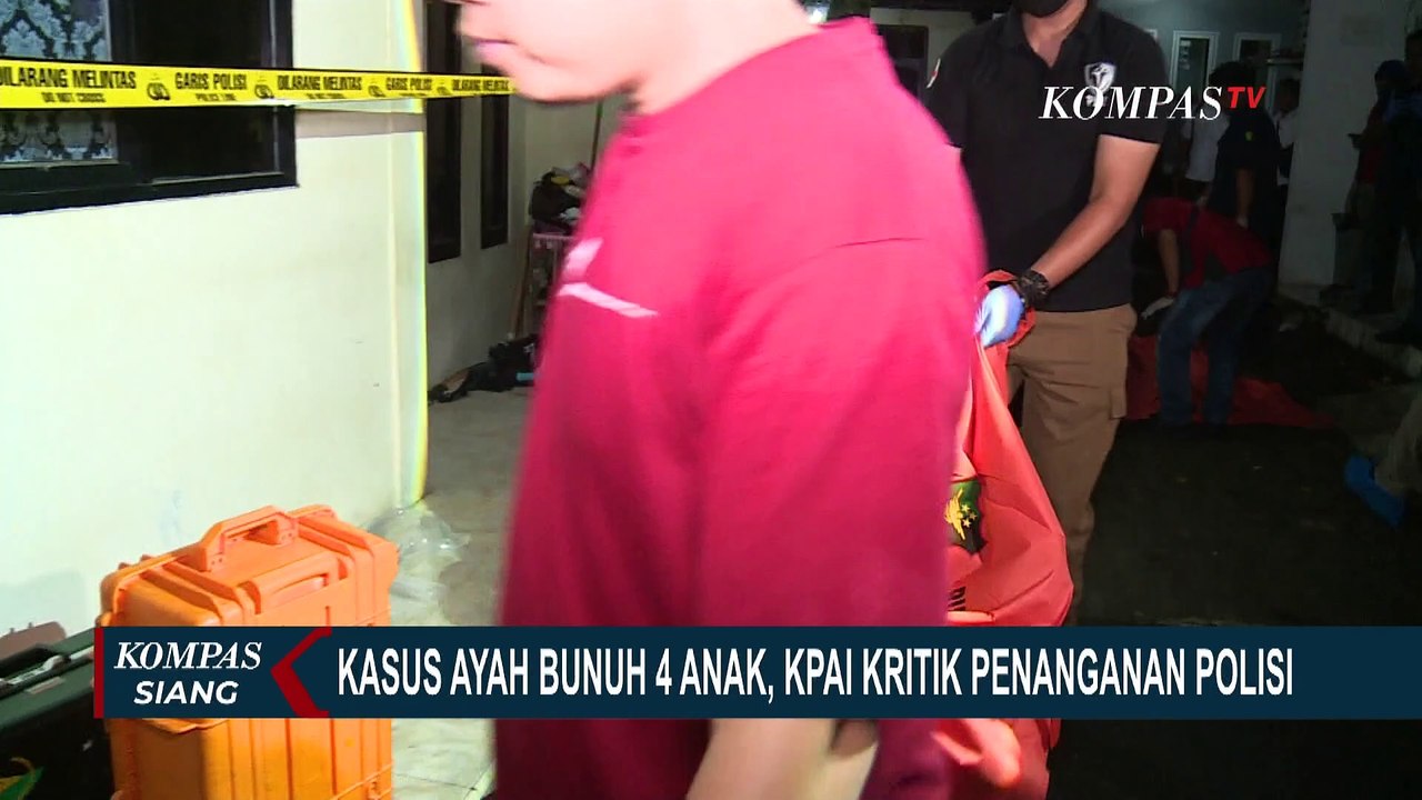 Dikritik KPAI soal Penanganan KDRT Buntut Kasus Ayah Bunuh 4 Anak, Ini Respons Polisi!