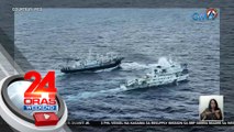 China Coast Guard, binomba ng tubig ang mga sasakyang pandagat ng Pilipinas na nasa resupply mission sa Ayungin Shoal | 24 Oras Weekend