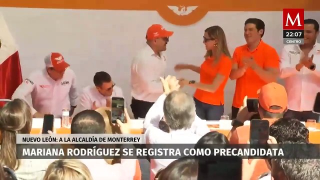 Mariana Rodríguez busca alcaldía de Monterrey por Movimiento Ciudadano