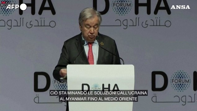 Guterres, a Gaza andiamo verso la catastrofe