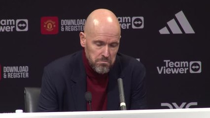 16e j. - Ten Hag prend la défense de Martial après l'humiliation contre Bournemouth