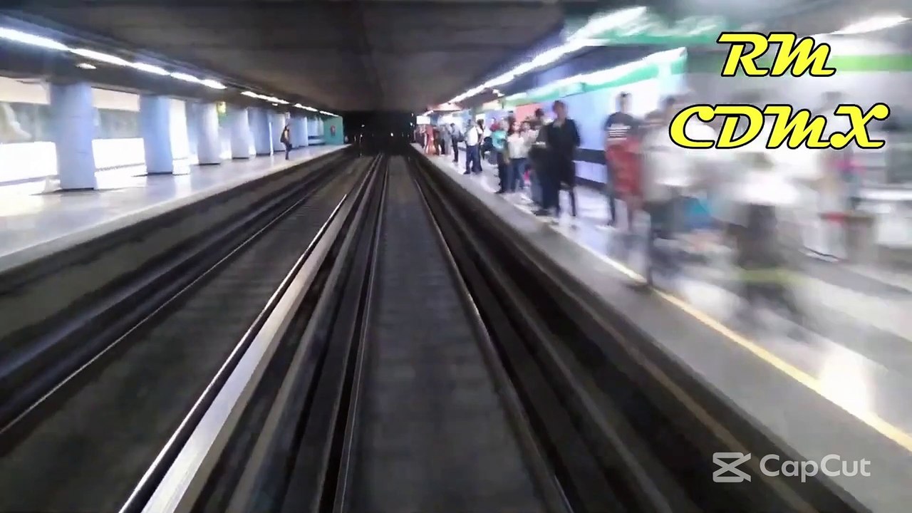 Linea 8 del Metro de la CDMX - Recorrido Completo (Constitución de 1917 - Garibaldi - Lagunilla)