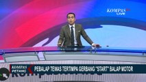 Detik-Detik Gate Start Balap Motor Ambruk Menimpa Pebalap, Satu Orang Meninggal Dunia