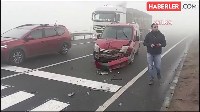 Iğdır'da sis nedeniyle üniversite kampüsünde kaza