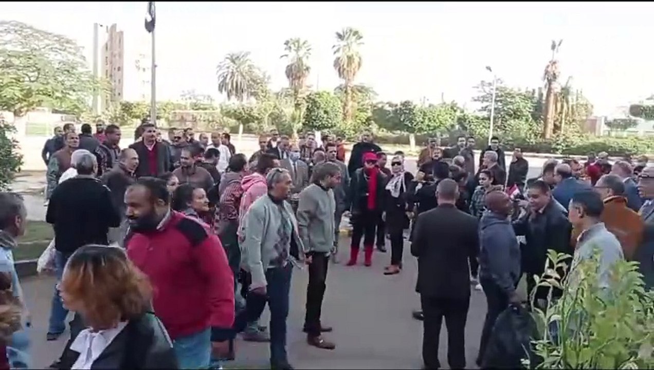 إقبال كثيف من المواطنين على اللجان مع انطلاق التصويت بالانتخابات الرئاسية بالمنيا