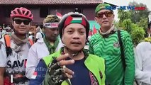 Ratusan Pesepeda Solidaritas Dukung Palestina, Gelar Aksi di Rumah Pitung Cilincing