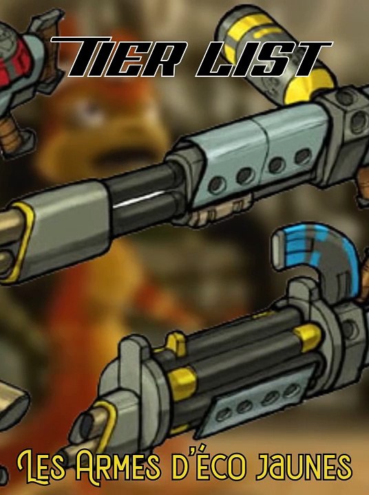 TIER LIST : les armes d'éco jaunes de Jak 3 (Short)