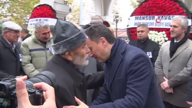Deva Partisi lideri Babacan'ın annesi Güner Babacan son yolculuğuna uğurlandı