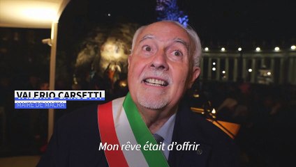 Vatican : l'illumination du sapin de Noël "symbolise la paix et la sérénité"