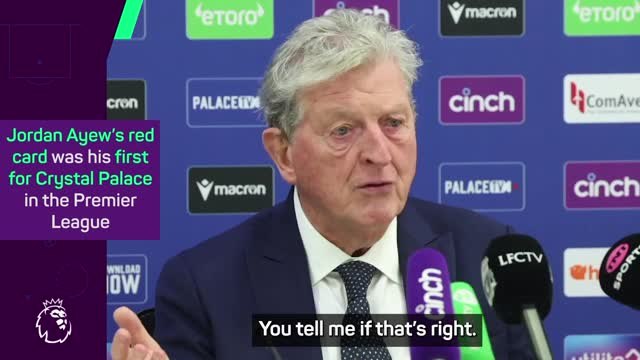 Just got myself another b********* - Hodgson fumes at Ayew red card