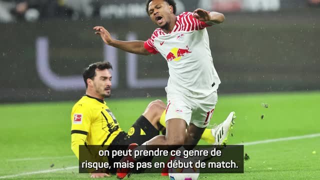 14e j. - Terzic : Hummels n'aurait pas dû prendre ce genre de risque