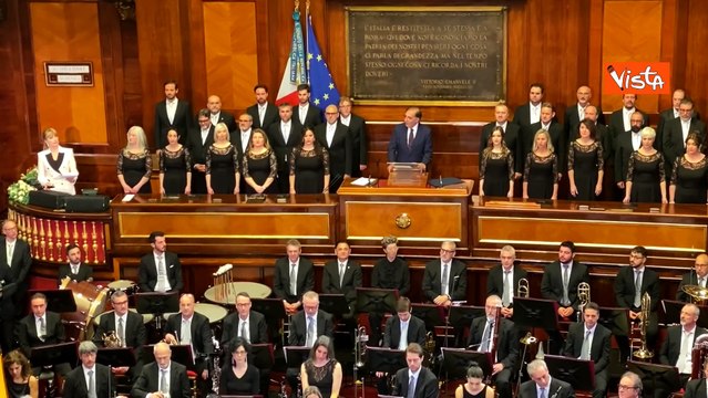 Concerto Natale al Senato, La Russa: Pensiero a chi vive in guerra, a loro nostra speranza di pace