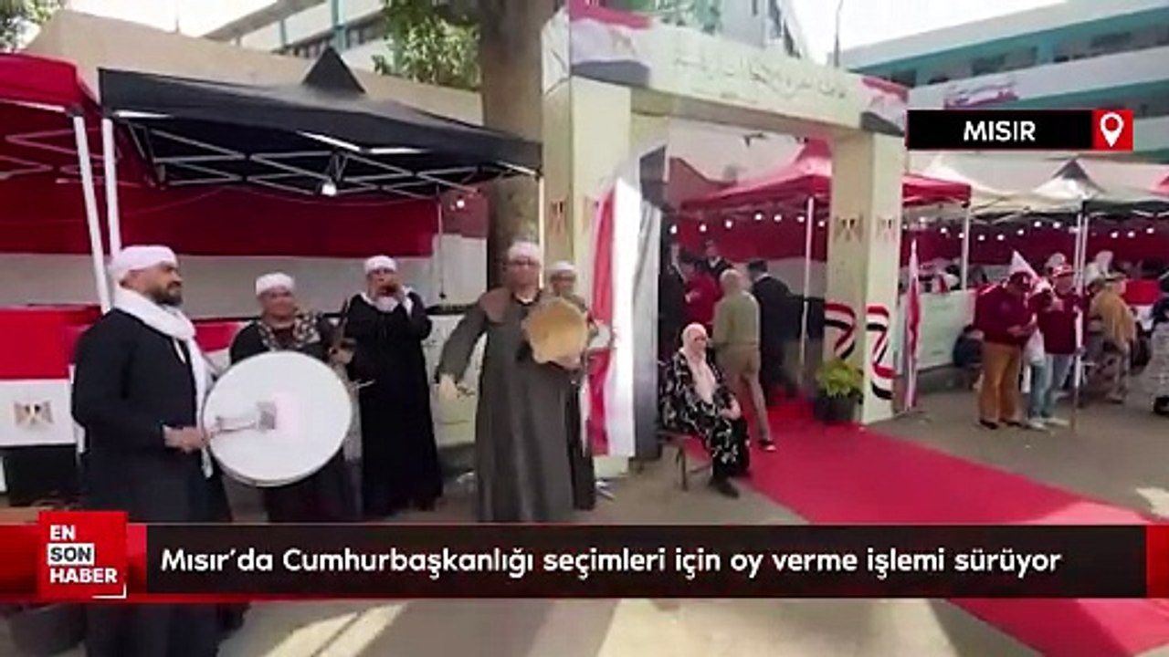 Mısır’da Cumhurbaşkanlığı seçimleri için oy verme işlemi sürüyor