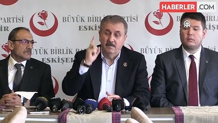 BBP lideri Mustafa Destici: Asgari ücret en az 17 bin lira olmalı