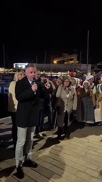 Inauguration Magique de la Crèche sur l'Eau à La Ciotat