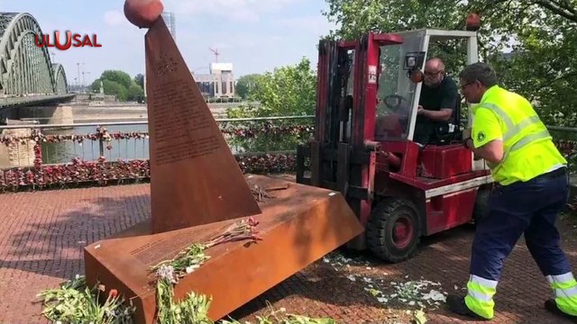 Köln'deki Sözde Soykırım Anıtı Kaldırılıyor! Büyük Mücadele Sonuç Verdi