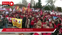 Emekliler Ankara’dan ses yükseltti: Asgari yaşamak istemiyoruz