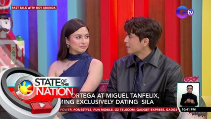 Ysabel Ortega at Miguel Tanfelix, inaming exclusively dating sila | SONA