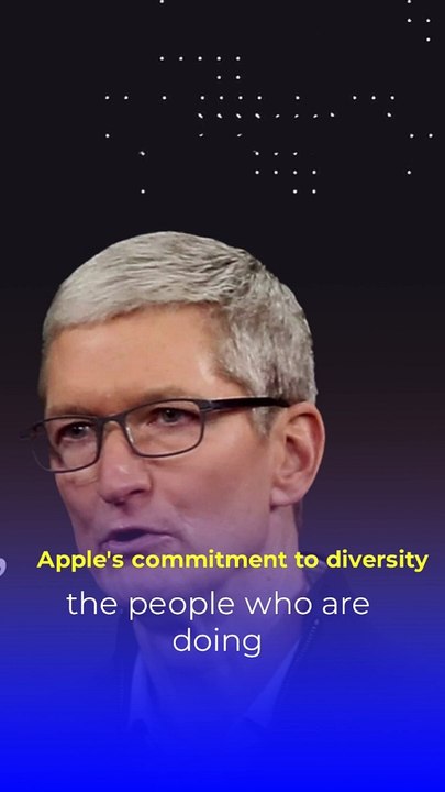 apple's commitment to diversity || Tim Cook