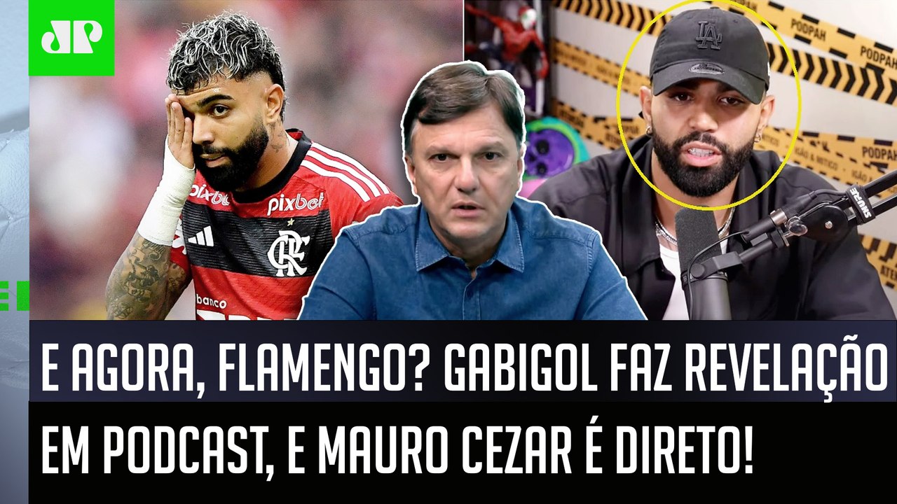 "É GRAVE! Se ISSO ACONTECEU e o Flamengo CONCORDOU, É ABSURDO!" Mauro Cezar ANALISA FALA de Gabigol!