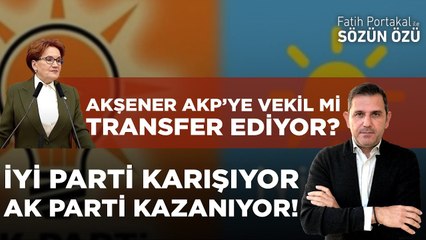 Download Video: İYİ PARTİ KARIŞIYOR AK PARTİ KAZANIYOR! AKŞENER AKP’YE VEKİL Mİ TRANSFER EDİYOR?