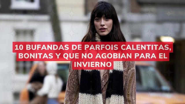 10 bufandas de Parfois calentitas, bonitas y que no agobian para el invierno