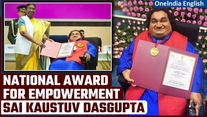 Sai Kaustuv Dasgupta, the Wheelchair Warrior of India| The recipient of National Award| Oneindia