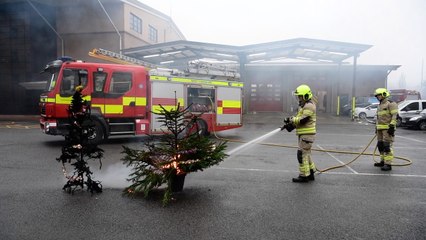 Christmas fire safety with West Yorkshire Fire Service