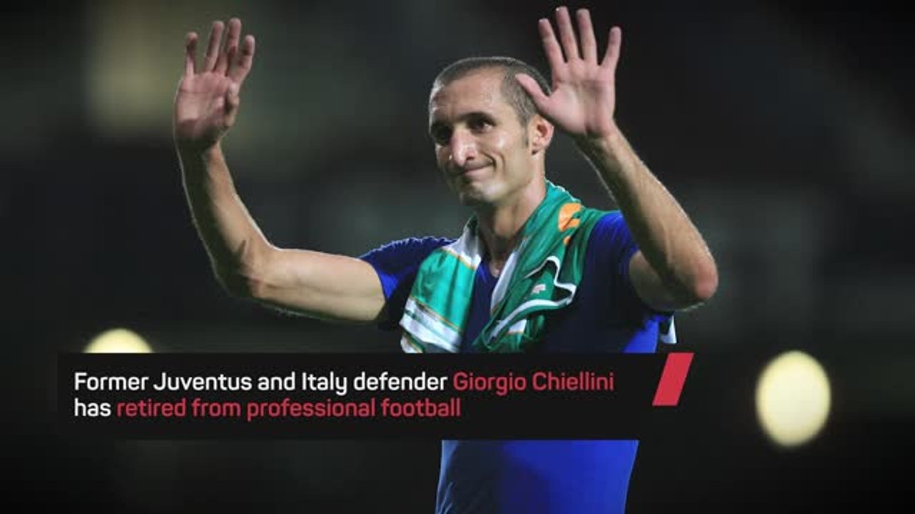 Breaking News - Giorgio Chiellini retires