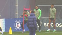 Atletico train ahead of final UCL group game against Lazio