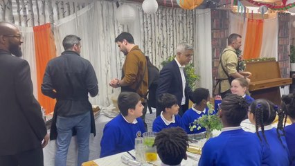 Sadiq Khan quizzed on his free school meal programme