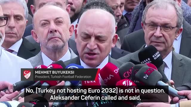 Euro 2032 to go ahead in Turkey, despite referee violence