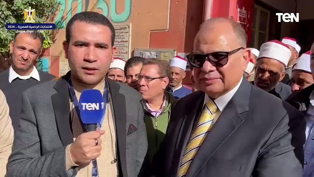 لقاء خاص لمراسل قناة Ten مع اللواء عصام سعد محافظ أسيوط