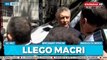 Así llegó Mauricio Macri a la asunción de Javier Milei: 