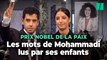 La prix Nobel de la paix Narges Mohammadi, emprisonnée en Iran, s’exprime par la voix de ses enfants