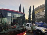 Tussam reforzó el servicio de autobuses para el partido de este sábado entre el Real Betis y el Real Madrid