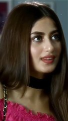 Sajal Aly her face impression