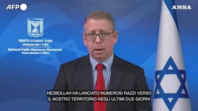 Israele: Se Hezbollah intraprendesse guerra contro di noi trasformerebbe Beirut in Khan Yunis