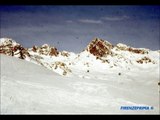 Saint Moritz. Corsa dei cavalli sul lago ghiacciato. 1966