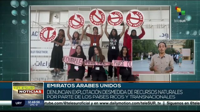 COP28 aborda transición energética para países vulnerables al cambio climático