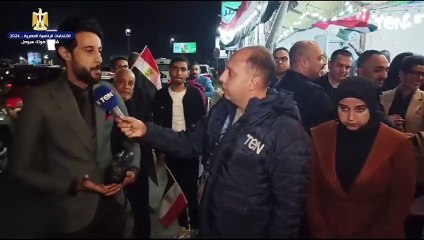 احتشاد المواطنين أمام لجان الانتخابات الرئاسية بالإسكندرية