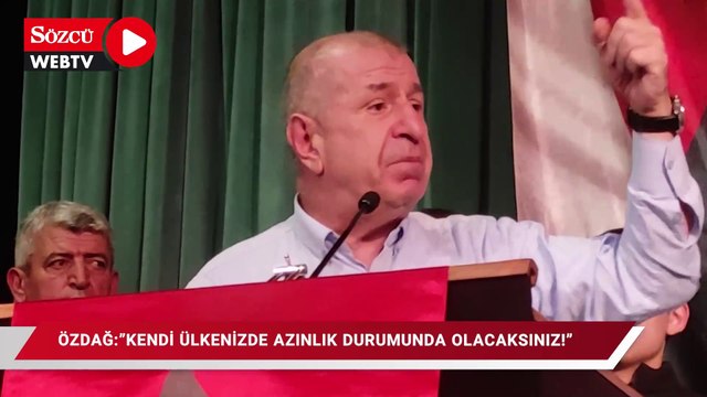 Ümit Özdağ: 2040 yılında 20 milyon Suriyeli olacak, kendi ülkemizde azınlık durumunda olacaksınız